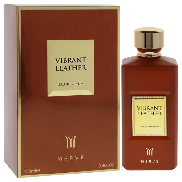 Vibrant Leather by Merve for Men - 3.4 oz EDP Spray - Picture 3 of 6